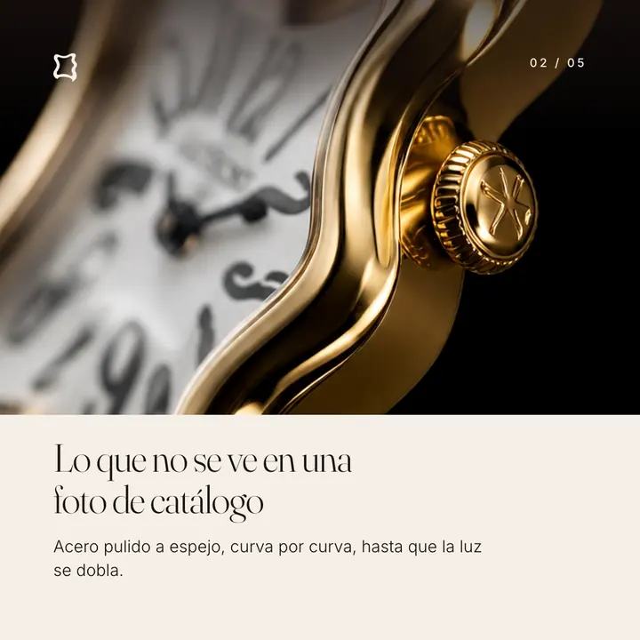 Post del Drop 1: el detalle del acero pulido