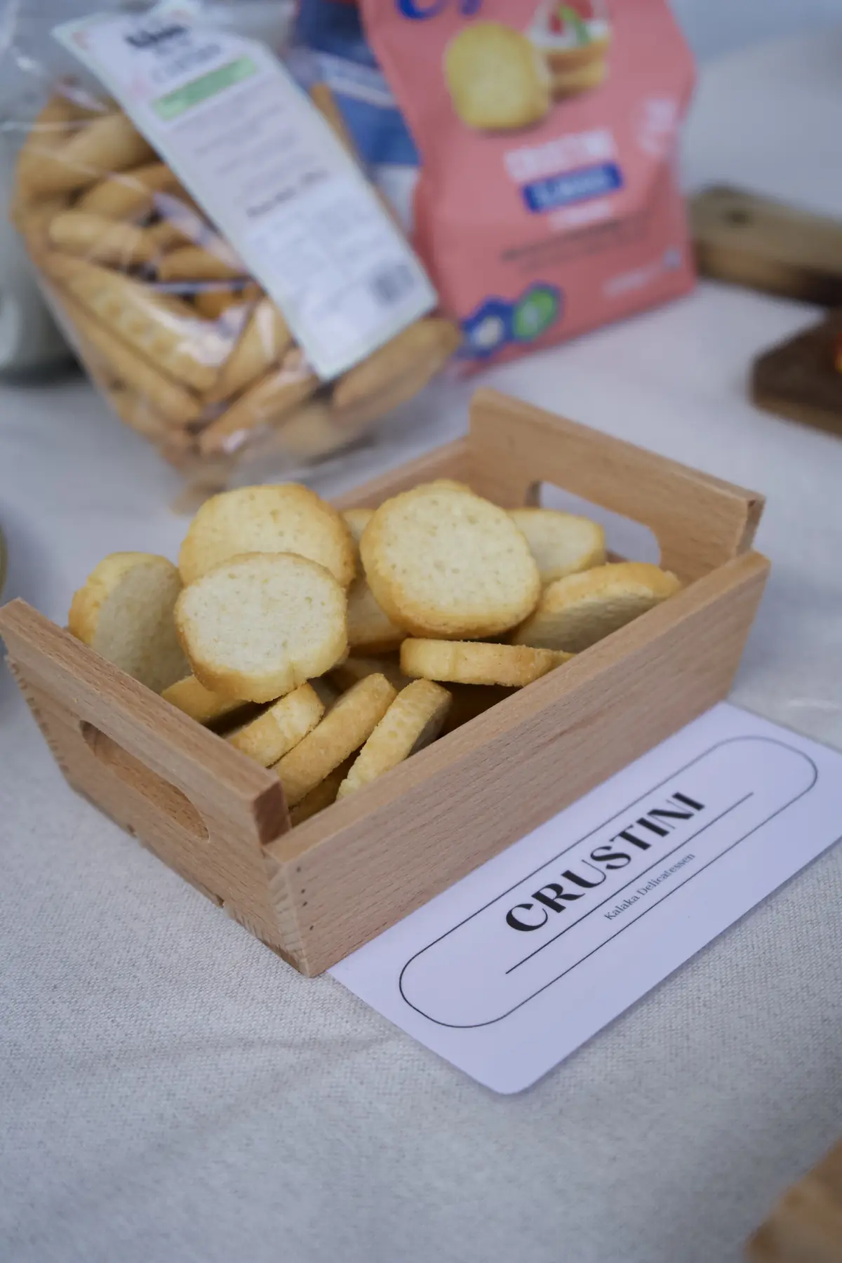 Catering de Kalaka: picos y crostinis