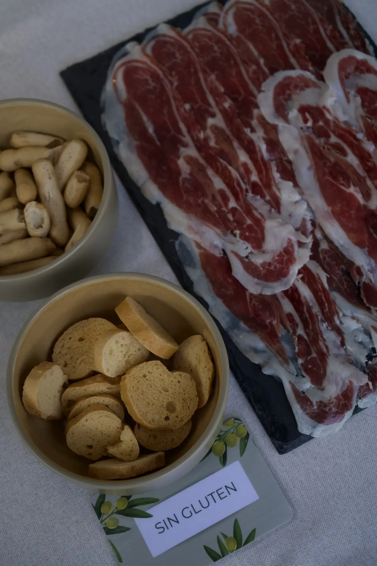 Catering de Kalaka: ibérico y picos sin gluten