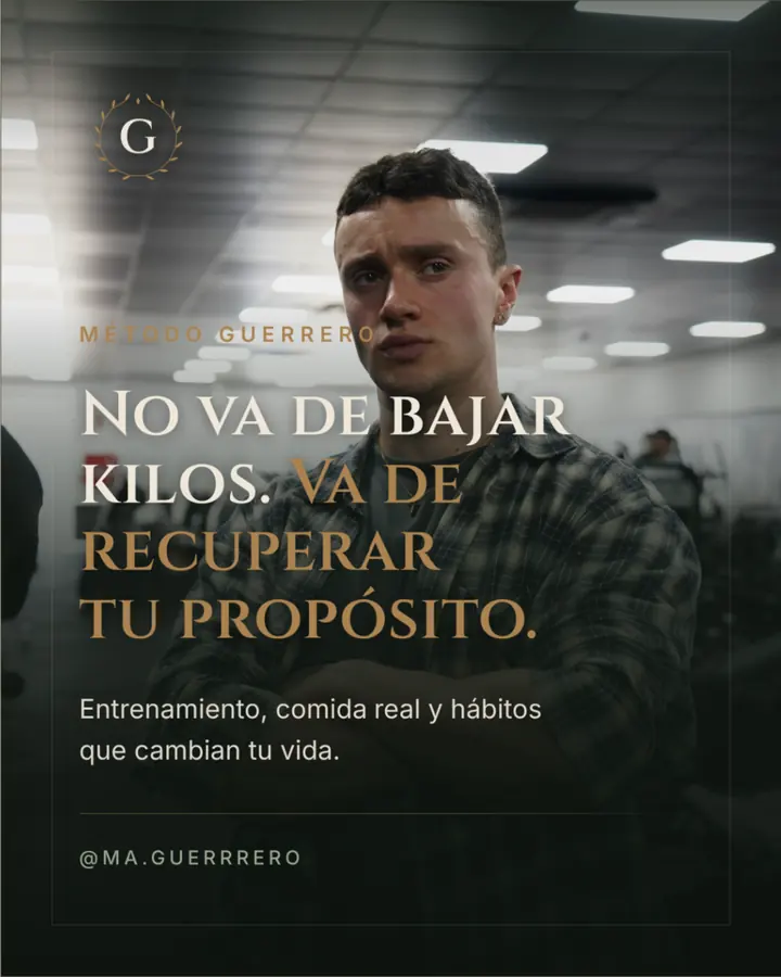 Estática: no va de bajar kilos, va de recuperar tu propósito